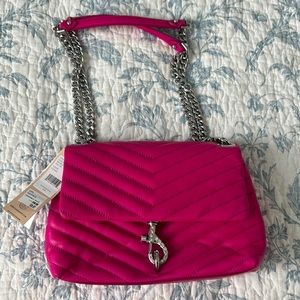 Rebecca Minkoff Edie bag in hot pink!